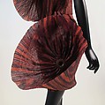 Ensemble, Issey Miyake (Japanese, 1938–2022), polyester, metal, Japanese